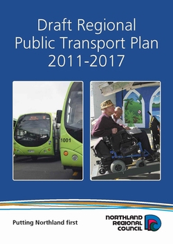 Draft Regional Public Transport Plan (RPTP) 2011-2017 cover